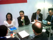 Directors along with senior team members attend Aero India 2011 at Bangalore