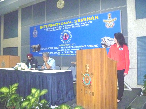 Presenting "Indianising" business model and PPP model between VRT and Indian Airforce
